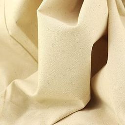 SRP Craft 100 % Cotton Backing Cloth, Medium weight 6oz canvas duck fabric is great for painting, crafting apparel and accessories, home decor, Light upholstery, etc. (Natural color - Width 63 inch) - 2 meter-picture-24