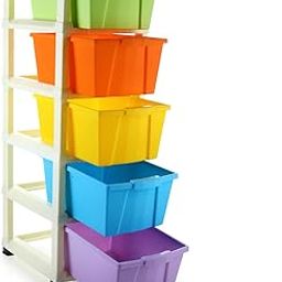 Primelife Plastic 5 XL Modular Drawer Modular Storage Organizer & Storage Box - Made In India (5 XL - Multicolor)-image-11