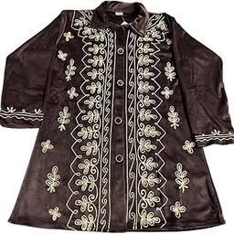 Women's Velvet Embroidered Cord Set for Winter-image-56