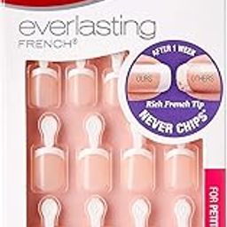Kiss Products Everlasting French Petite Nail Kit, Clear Pink, 0.07Pound-51