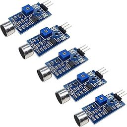 DIYables Sound Sensor Sound Detector for Arduino, ESP32, ESP8266, Raspberry Pi, 5 Pieces-18
