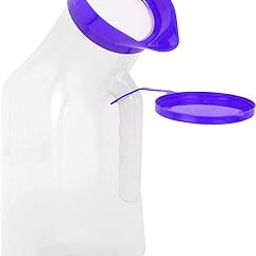 Dgarys Urine Pot For Unisex Men And Women In Bed Patient Polypropylene Portable Medical Grade Plastic Urine Pot With Cap And Lid Urine Collector (1000Ml)(Pack of 1)-image-37