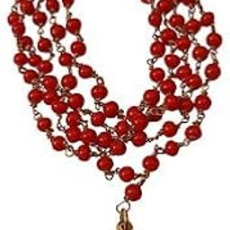 Surya Graha Red Colour Navagraha Beneficial Beads Mala 108 Beads For Men & Women-image-19