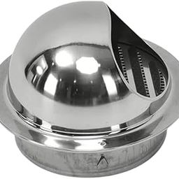 SS Vent Cowl Cover 4" Inch Stainless Steel Material, 4 Inch Pipe Fitting, Anti-Cockroach, Dust, and Insect Control for Kitchen Chimney (4 Inch-100mm)-picture-7
