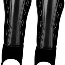THE STYLE SUTRA® 2x1 Pair Football Shin Guards Adult Youth Adjustable Straps Durable Shin Pads Kids Black | Sporting Goods | Team Sports | Soccer | Clothing, Shoes & Accessories-image-4