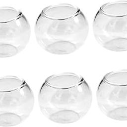 Alasum 6pcs Toys Crafts House Simulation Fish Tank Model Fish Tank and Fish Decor Mini Fish Bowls Mini Resin Fish Tank Decor Mini Aquarium Toy Glass Decorations Small Fish Tank Decorate-image-29