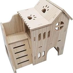 CALANDIS™ Hamster House Exercise Toy Tunnel Small Cage for Guinea Pig Hamster Hedgehog 17cmx11.5cmx17cm | Exercise & Toys | Small Animal Supplies-picture-8