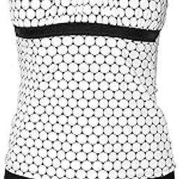 Modest Tankini Swimsuit for Women | Two-Piece Swimwear with Skirt Bottom Multicolor-picture-26