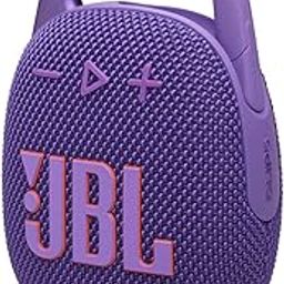 JBL Clip 5, Wireless Ultra Portable Bluetooth Speaker, Pro Sound, 12hrs of Playtime, Integrated Carabiner, Vibrant Colors with Rugged Fabric Design, Dust & Waterproof, Type C (Without Mic, Purple)-28