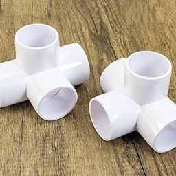 ELECTO UPVC 4 WAY ELBOW 3/4"(25MM) USE FOR PLUMBING LINE (PACK OF 5)-10