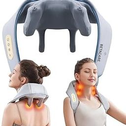 BETACARE®Neck and Back Massager, Neck Massager with Heating, Body Massager for Body and Pains Relief, Electric Wearable 5D Cervical Neck Massager for Neck, Back, Shoulders, Waist and Legs.(Large17)-image-89