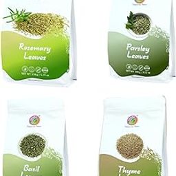 EATERY HARVEST by Saipro Rosemary 150 g, Parsely 100 g, Thyme 125 g & Basil 125 g Italian herbs combo, For Food Italian seasoning, Soups mixes, hair growth promoters, All natural, No added preservatives, Additives free, Vegan-image-58