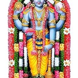 Giriram Photos - Sri Uttara Guruvayurappan - Photo Wooden Cutout (6" x 4" Inches)-28