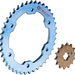 Drive Chain Sprocket Set for Yamaha FZ-S V2, V3 & V4 (Double Disc) | 41T Rear & 14T Front Sprockets | Hardened Alloy Steel | High Performance & Durability with Warranty-19