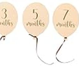 BNF Wooden Milestone Baby Wooden Milestone for Toddlers Children Newborn 7pcs | Baby | Keepsakes & Baby Announcements | Other Baby Keepsakes-35