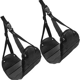 CALANDIS™ 2Pcs Airplane Footrest Leg Rest Adjustable Height Portable Travel Essentials | Travel Accessories | Travel Pillows-19