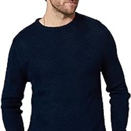 Men's Casual Acrylic Crew Neck Sweater-image-44
