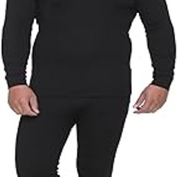 Men Winter Thermal Round Neck Tshirt with Bottom-image-64