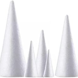 CALANDIS™ 2xWhite Handmade Colored Painting DIY Hand Crafts Styrofoam Material for All 2.75-9.84 inch | Styrofoam Forms | Crafting Pieces | Multi-Purpose Craft Supplies-image-44