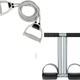 Vendere combo toning tube Tummy Trimmer-Abs Exerciser-Waist Trimmer-Total Body Workout for Men and Women Black-image-20