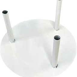 UJEAVETTE Flower Pole Display Stand Base Standing Flower Arrangement for Wedding Event Three Poles-1