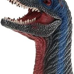 ATORSE Toy Simulation Dinosaur Animal Head Model Hand Puppet Kids Toy Velociraptor-Toys & Hobbies-Educational-Other Educational Toys-11