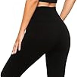 2 Piece Workout Sets for Women High Waist Bootcut Workout Legging Gym Tight with High Impact Crossback Longline Tank Top Sports Bra For Gym-image-95