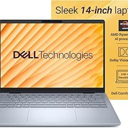 Dell DB14255, R5-340 AI Processor / 16 GB LPDDR5X/ 512 GB SSD/AMD Radeon™ Graphics / 14" (35.56 cm) FHD Plus, 300 Nits, IPS Display, Backlit + FPS Keyboard, 15 Month McAfee/Ice Blue / 1.52 Kg-image-42