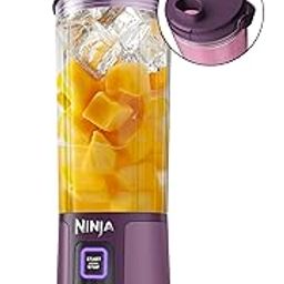 Ninja BC151PR Blast Portable Blender, Cordless, 18oz. Vessel, Personal Blender-for Shakes & Smoothies, BPA Free, Leakproof-Lid & Sip Spout, USB-C Rechargeable, Dishwasher Safe Parts, Passion Fruit-image-4