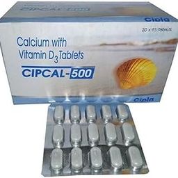 Cipcal-500, Calcium with Vitamin D3 Tablets, 60 Tablets-16