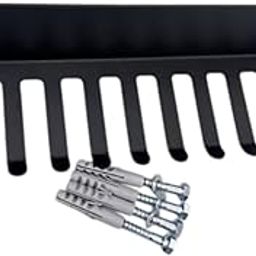 THE STYLE SUTRA® Wall Mount Rack Gear Iron Space Saving Home Gym Storage Rack | Sporting Goods | Fitness Running & Yoga | Strength Training | Weight Storage-picture-5