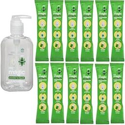 Godrej Magic Powder to Liquid Hand Wash 1 Bottal + 12 Refill 9g Hand Wash Bottle + Refill (13 x 8.31 g)-image-47