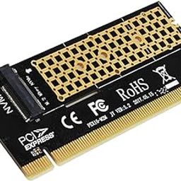 Club Bollywood®Nvme Pcie Adapter M.2 to Pci-E 16X Converter Card for 2230-2280 M-Key Ssd| Computer Cables & Connectors |• Computers/Tablets & Networking|1X M.2 Ngff Nvme Ssd to Pcie 3.0 X16 Adapter-3