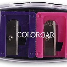 Colorbar Make Your Point Dou Cosmetic Pencil Sharpener II Sharpen thickest & thinnest pencils with ease II Traps pencil debris-33