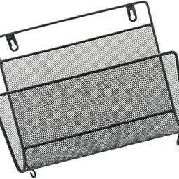 TOG Magazine Holder Wall Mounted Rack for Magazines Books Newspapers Black'|Home & Garden| Home Decor| Wall Shelves'-image-72