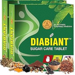 AMBIC Diabiant Sugar Care Tablet - 60 Herbal Diabetes Tablets, Ayurvedic Diabetic Care Medicine, Helps Maintain Healthy Sugar Levels, Regulates Blood Glucose, Improves Metabolism Level, Pack of 2-image-76