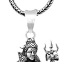 God Shiv Ji Pendant for Men & Women Lord Shiv Ji Locket for Good Health & Wealth-image-98