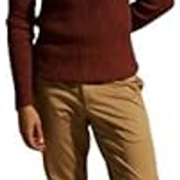 Men's Rust Cotton Solid Regular Fit Pullover-picture-6