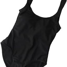 Women Girls Ladies Fashionable Spandex Swimsuit Swimwear Bathing Monokini Push Up Padded Bikini Beach Party Supplies Black S-image-47