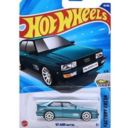 Hot Wheels 87 Audi Quattro Factory Fresh Ages 3 and Up by Small CLAP (Green)-image-68