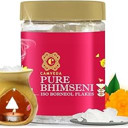 Pure Bhimseni Camphor Kapoor Jar (250g) | 100% Pure Camphor Purifying & Pleasant Fragrance for Pooja, Hawan, Air Freshener | Unadulterated Camphor- Bhimseni Camphor- 250gm-image-30