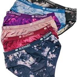 Amazon Brand - BODYMIST Women Hipsters Panties 100% Super Soft Cotton Hipster Ladies Plain Bright Panty/Innerwear Soft Panties Underwear Combo Pack 3 Or 6 (Colour May Very)-image-64