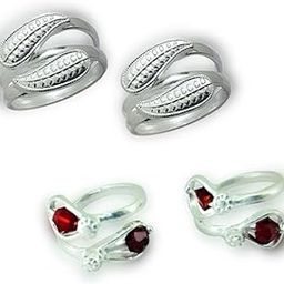 Kamada's Designer colorful Toe ring-image-56