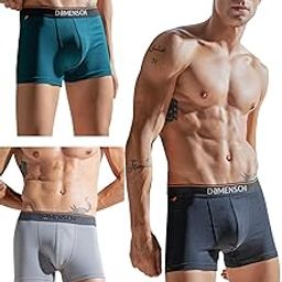 Regular Fit Solid Trunks for Men Pack of 3| Combed Cotton, Stretchy Fabric, Anti-Bacterial and Microfibre Waistband-image-9