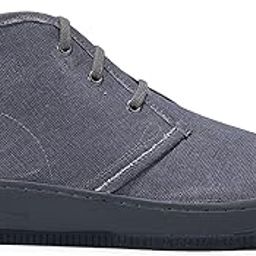 Men Grey Casual High-Ankle Shoes-image-2