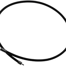 THE STYLE SUTRA 5xBlack Rubber Necklace Rope Chain with Copper Clasp Jewelry Findings 50cm-13