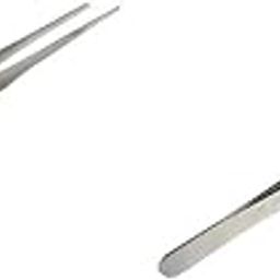 BNF® 2 pcs 30cm Stainless Steel Tweezers Pet Insects Gardening Feeding Tool|Pet Supplies | Reptile Supplies| 2 Pieces Tweezer(1 Piece Straight Piece Bent)-image-8