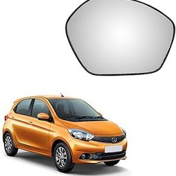 MACZO - orvm Right (Driver) Side Rear View Mirror Glass for Tata Tiago/Tigor 2016-2024 Model-33