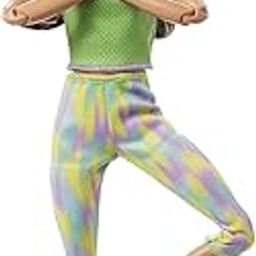 Barbie Made to Move Doll with Green Dress-image-4