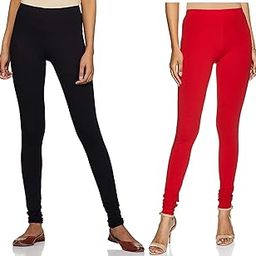 Women's Stunning Full Length Churidar Leggings Combo. Size :- XL,XXL-image-70